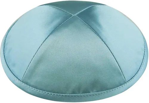 Miniatura 48 de Zion Judaica Deluxe Satin Kippot Bulk Packs Kippas o Kippa Individual Incluye Clips Kipa Gratis