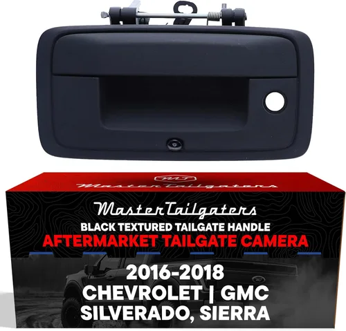 Miniatura 16 de Master Tailgaters Bisel negro para portón trasero con cámara de respaldo de repuesto para Chevrolet Silverado/GMC Sierra (1999-2006) IP68