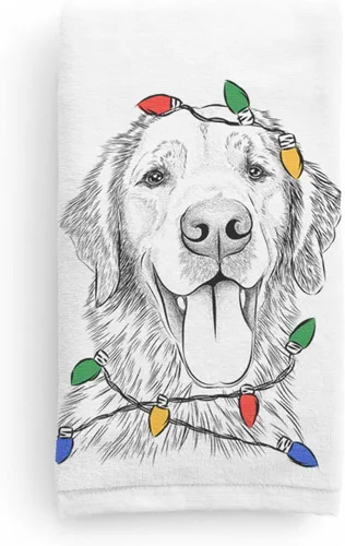 Miniatura 7 de Inkopious Bare Golden Retriever - Toalla de mano decorativa para baño y cocina