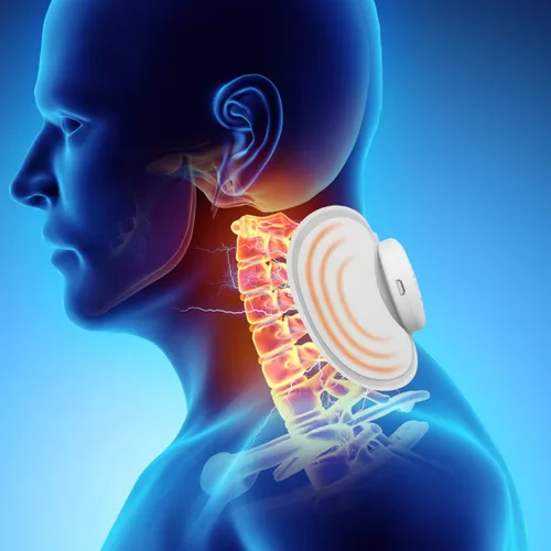 Miniatura 4 de OSITO FSA Unidad TENS inalámbrica Estimulador muscular Máquina de masaje EMS con control remoto recargable mini dispositivo de terapia de alivio