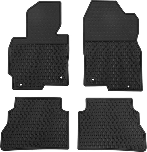 Alfombrillas de automóvil personalizadas para Mazda CX 5 CX-5 SUV 2013 2014 2015 2016 sin olor lavable pie de goma resistente para todo tipo de Negro