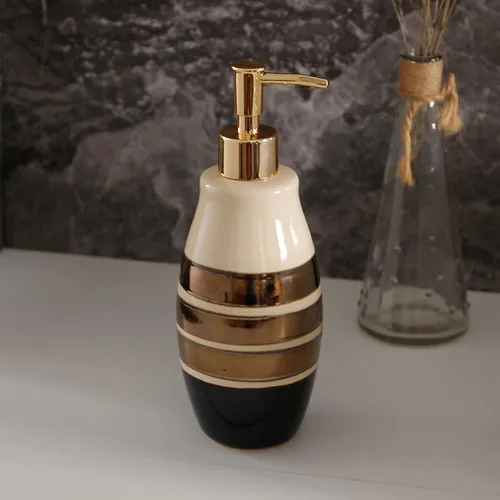 Miniatura 5 de Soap Dispenser Handsoaps Dispenser Nordic Retro Soap Dispenser Shampoo Lotion Bottle Push-type Ceramic Soap Dispenser Shower Gel Dispenser Can Be