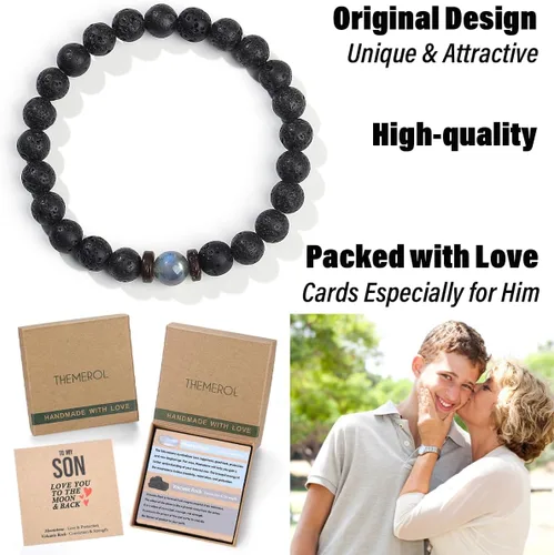 Miniatura 16 de Unique Bracelet Gifts To Son Grandson Dad Boyfriend Husband Brother Nephew Uncle Grandpa