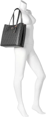 Miniatura 6 de GUESS Meridian Girlfriend Tote, Nero