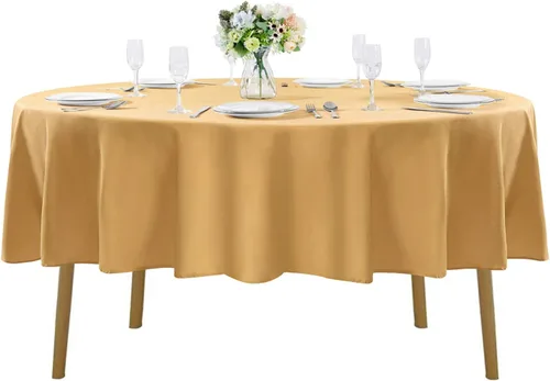 Miniatura 31 de Cupuamon - Mantel rectangular de 60 x 84 pulgadas, tela de poliéster lavable para decoración de bodas, fiestas, cenas y banquetes