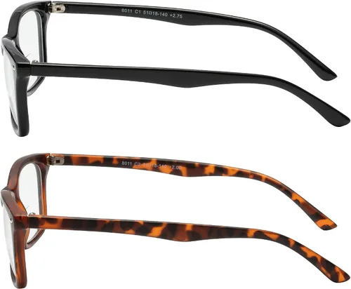 Miniatura 3 de Yogo Vision Gafas de lectura bifocales, paquete de 2 unidades, lectores bifocales de calidad cómoda para hombres y mujeres