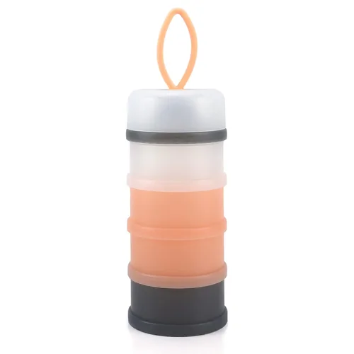Miniatura 15 de Accmor 2 unidades de dispensador de fórmula para bebés para llevar, dispensador de fórmula apilable, contenedor de fórmula para llevar, contenedor