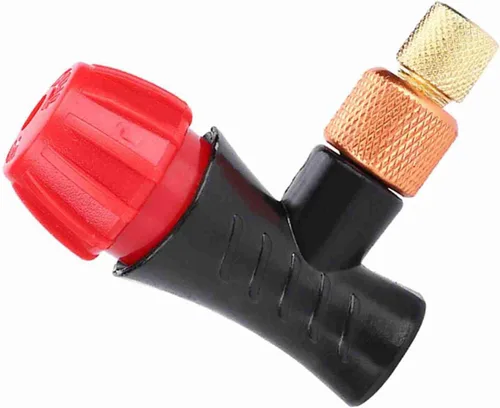 Miniatura 8 de Mountain Road Bike Bicycle Adapter Pump Mini Portable Air Inflator Tire Dual Head Valve for Mountain Bike Road Bike
