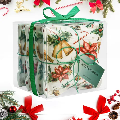 Miniatura 14 de AUCUDA Paquete de 4 bolsas perfumadas de cedro para cajones y armarios, paquetes de popurrí para ropa de mujer, almohada de malla con fragancia