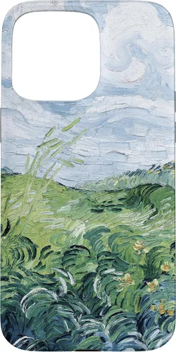 Miniatura 30 de Funda para iPhone 12 Pro Max Van Gogh Green Wheat Fields Modern Art Painting Phone Cover Case
