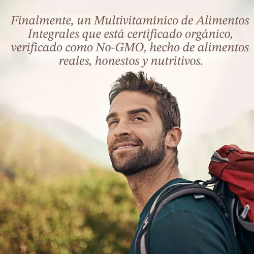 Miniatura 3 de Garden of Life Once Daily Multivitamínico de Alimentos Integrales para Hombres, Vitaminas y Minerales Orgánicos para Hombres, Vitamina C, Zinc