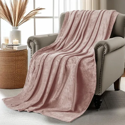 Miniatura 47 de Utopia Bedding Manta de forro polar negro, tamaño individual, ligera, mullida, suave, antiestática de microfibra (60 x 80 pulgadas)