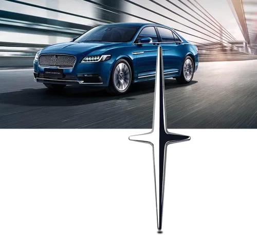 Calcomanía de insignia deportiva de automóviles 3D de metal, emblema lateral del guardabarros trasero del maletero del coche, compatible con Lincoln