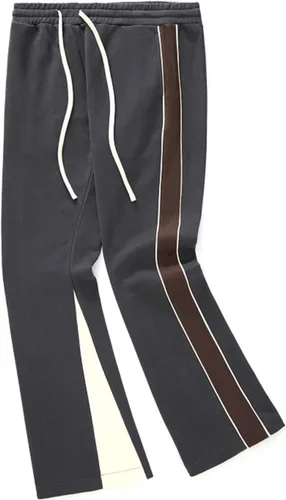 Miniatura 4 de Pantalones deportivos de gamuza sintética para mujer, pantalones de baile acampanados para hombre