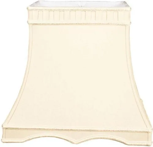 Miniatura 6 de Royal Designs - Pantalla rectangular para lámpara de diseño, color beige, (8 x 6) x 12 x 8 pulgadas x 11 pulgadas