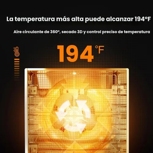 Miniatura 3 de Cercker - Máquina deshidratadora de alimentos con 8 bandejas de acero inoxidable, deshidratador de 500W para charqui, secador de hongos a 190ºF