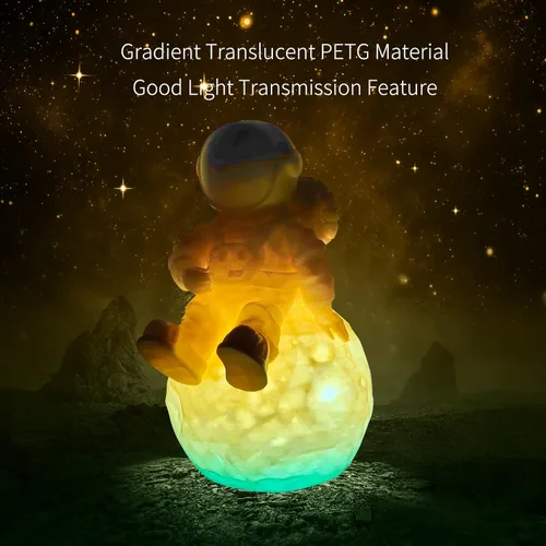 Miniatura 3 de Filamento PETG para Impresora 3D Translúcido 1.75mm Alta Transmisión de Luz Filamento de Impresión 3D, Velocidad de Impresión 30-600mm/s Filamento