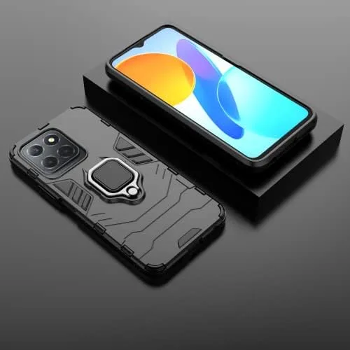 Miniatura 6 de ZMONE - Funda protectora para Honor X8 5G, Honor X6, Honor X6s, con protector de pantalla de vidrio (paquete de 2), resistente de doble capa, grado