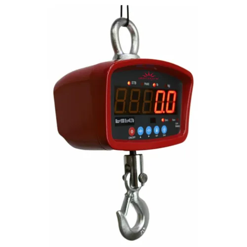 Miniatura 2 de Liberty LS-924 - Báscula mediana para grúa de uso general con pantalla LED, báscula digital para colgar en almacén 3000 libras x 0.5 libras