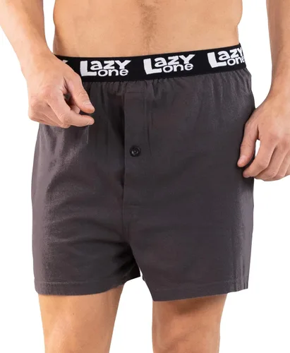 Miniatura 19 de Lazy One Divertidos boxers de animales, ropa interior humorística, novedosos pantalones cortos, regalos de broma para hombres