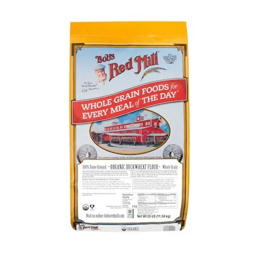 Bob's Red Mill Harina de trigo sarraceno orgánico, 25 libras