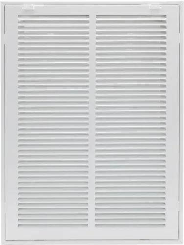 Miniatura 24 de Howeall 10" x 10" [Tamaño de apertura del conducto] Rejilla de filtro de aire de retorno de acero - Cara/puerta extraíble para filtros de 1 pulgada