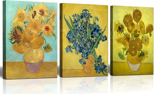 Miniatura 17 de Impression Paintings de Claude Monet - Lienzo de reproducción de arte giclée para pared, para comedor, dormitorio, cocina, baño, decoración