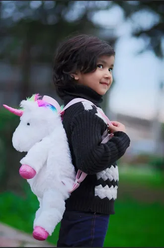 Miniatura 7 de Plushland Peluche esponjoso de unicornio arcoíris de 14 pulgadas – Suave regalo mágico para autismo déficit de atención hiperactiva, regalo de Nuevo