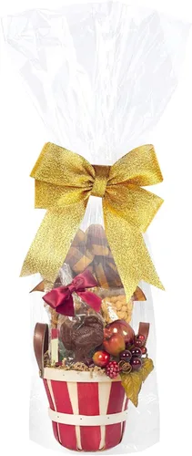 Miniatura 3 de Morepack Bolsas de celofán de 10 x 20 pulgadas, bolsas de regalo de celofán transparente para tazas, botellas, 30 piezas (lazo y cinta no incluidos)