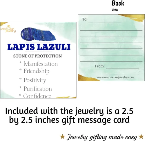 Miniatura 25 de Pendientes naturales de 0.236 in con chapado en oro blanco sobre plata de ley, bisel cabujón de piedras preciosas regalo de joyería para ella