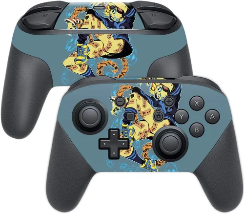 Miniatura 34 de MightySkins Skin compatible con Nintendo Switch Pro Controller - Alien Battle Funda protectora de vinilo duradera y única Fácil de aplicar
