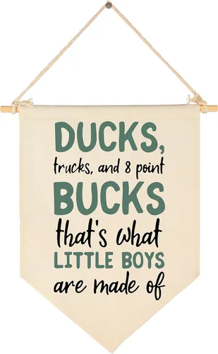 Miniatura 24 de Banderín Colgante de Lona "Stay Wild Ocean Child" - Bandera Decorativa para Pared, Regalo para Guardería, Bebé, Niños, Niño, Niña, Recién Nacido
