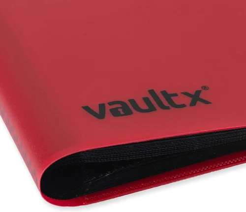 Miniatura 17 de Vault X Carpeta estándar de 9 bolsillos, con capacidad para 360 tarjetas intercambiables en 20 páginas de carga lateral (morado)