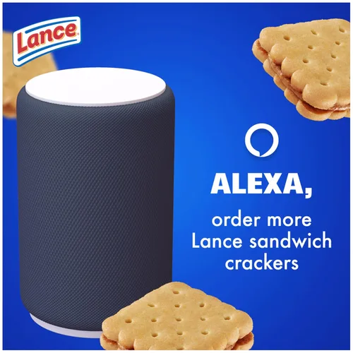 Miniatura 4 de Galletas de sándwich Lance, mantequilla de maní Nekot, 10 paquetes envueltos individualmente, 6 galletas cada uno