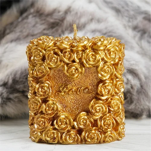 Miniatura 6 de Moldes de silicona 3D para velas de silicona, moldes de jabón, moldes para velas de boda, moldes de fondant, para cumpleaños, día de San Valentín