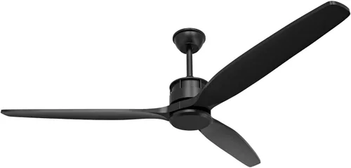 Miniatura 8 de Ventilador de techo grande de 65 pulgadas con aspas de ventilador de doble cara y control remoto, ventiladores de techo de madera, motor reversible