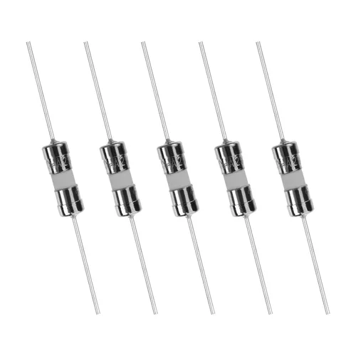 Heyiarbeit Fusible de plomo axial de cerámica de 3.6x10mm/0.14"x0.39" Fusibles de soplado rápido para reemplazar o reparar muchos dispositivos