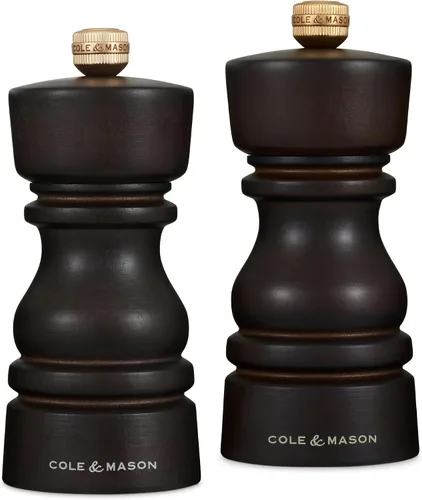 Miniatura 14 de Cole & Mason London - Molinillo de especias recargable, accesorio de cocina y hogar, molinillo de pimienta negra de mesa, molinillo de pimienta
