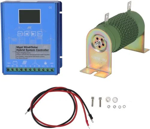 Miniatura 5 de Controlador de carga solar de viento de 24 V 48 V pantalla LCD, modo de carga MPPT universal para controlador de carga inteligente fuera de la red