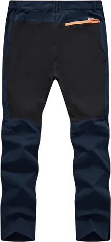 Miniatura 37 de TBMPOY Pantalones cargo de senderismo para hombre, ligeros, impermeables, de secado rápido, pantalones de montaña, pesca, camping