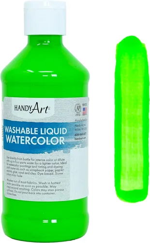 Miniatura 21 de Handy Art Acuarela líquida lavable de 8 onzas, azul