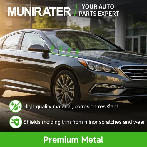 Miniatura 3 de Reemplazo de moldura cromada delantera derecha para Hyundai Sonata 87772-C1000 2015 2016 2017