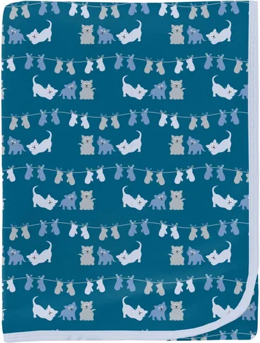 Miniatura 4 de KicKee - Mantas para envolver con estampado, manta suave y sedosa para bebé, tamaño 40 x 29 pulgadas (arpillera Kickee Kitchen - Talla única)