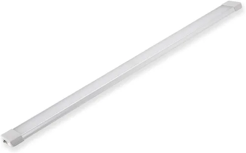 Raycharm Lámpara LED para interiores de 34.2 x 2.6 pulgadas, salida de alto lúmenes de baja corriente de consumo energético, lente esmerilada de