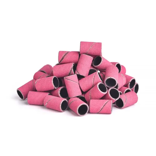 Miniatura 14 de KADS Efile - Bandas de lijado de uñas, 50 unidades, 8 colores, lijadoras de uñas, banda profesional de grano fino mediano con 3/32 pulgadas
