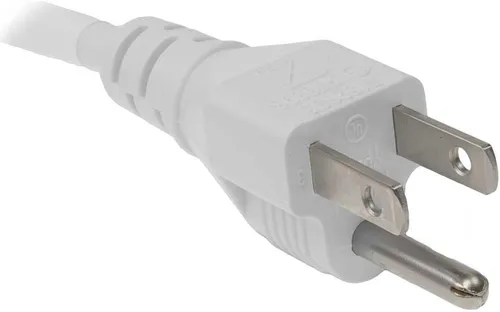 Miniatura 2 de Omnihil Cable de alimentación de CA de 8 pies compatible con HP Laserjet Pro MFP, serie M P, color blanco