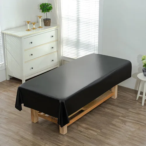 Miniatura 2 de WenBags Sábanas de mesa de masaje duraderas de PVC, impermeable y a prueba de aceite, cubierta de protección para cama de masaje, sábanas de spa