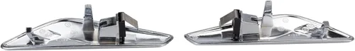 Miniatura 6 de RLB-HILON 1 par de guardabarros delanteros cromados compatibles con BMW X3 F25 X4 F26 2013 a 2017 Año de repuesto # 51117338569 51117338570