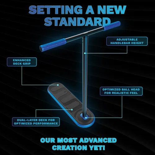 Miniatura 2 de in Do the Trick - Trick Scooter for Teenagers & Adults - 12 Years - Trampoline Scooter Ideal for Trampoline Stunt Exercises, Professionals &