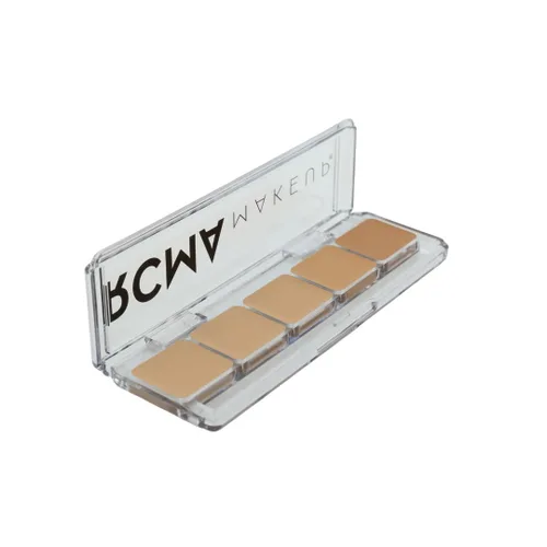 Miniatura 2 de RCMA Makeup - Paleta de 5 partes de la serie Favoritos – KO – Tonos de base en crema altamente pigmentados para tonos claros a medios – Base